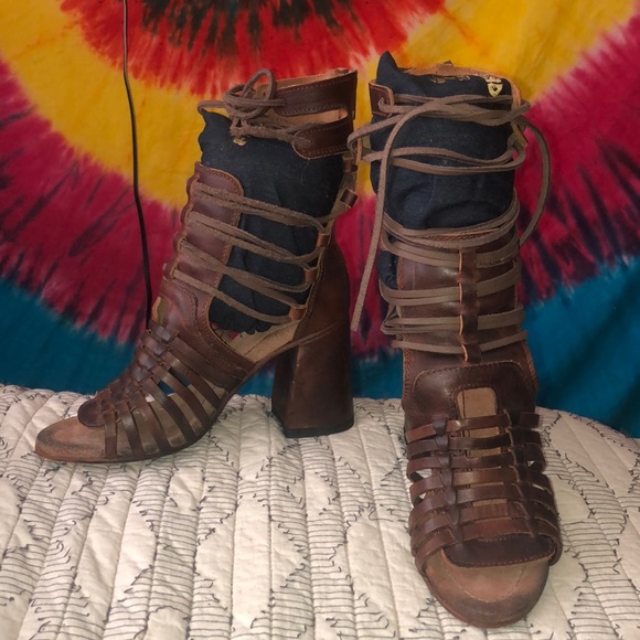 Freebird strapped boots!